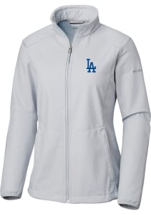 Columbia Los Angeles Dodgers Womens Light Blue Kruser Ridge Light Weight Jacket