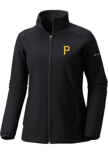 Columbia Pittsburgh Pirates Womens Black Kruser Ridge Light Weight Jacket