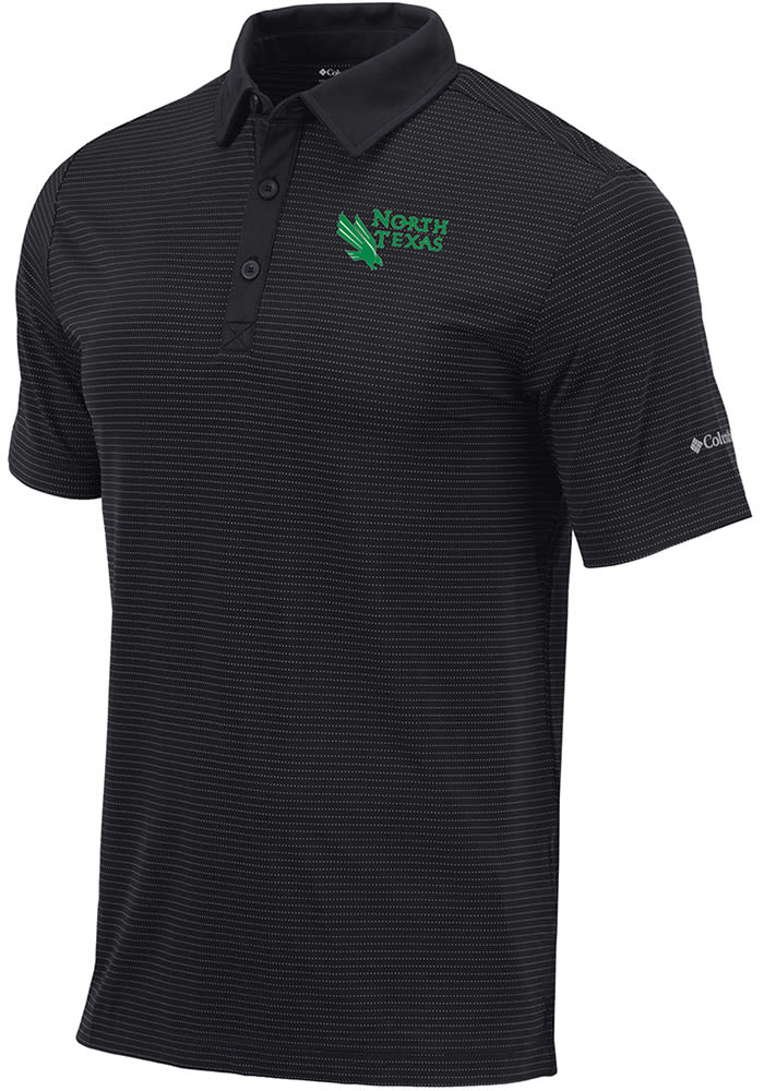 Nike North Texas Mean Green Mens Green Varsity Short Sleeve Polo