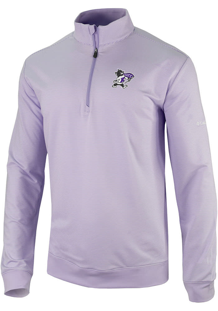 Sporty & Rich 94 Country Club Unisex 1/4 Zip Fleece Jacket Purple