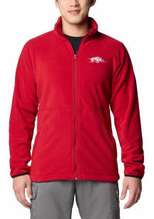 Columbia Arkansas Razorbacks Mens Cardinal Flanker IV Medium Weight Jacket