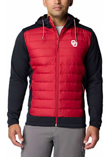 Columbia Oklahoma Sooners Mens Black Out-Shield Medium Weight Jacket