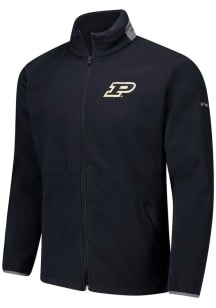 Mens Purdue Boilermakers Black Columbia Flanker IV Medium Weight Jacket