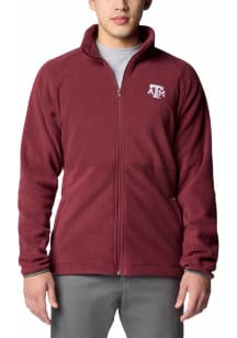Columbia Texas A&amp;M Aggies Mens Maroon Flanker IV Medium Weight Jacket