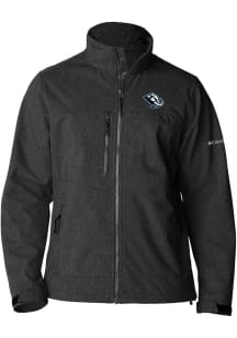 Columbia Utah Hockey Club Mens Black Heat Seal Ascender Medium Weight Jacket