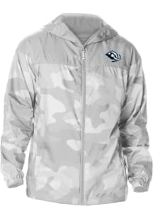 Columbia Utah Hockey Club Mens Grey Heat Seal Camo Flash Challenger Light Weight Jacket