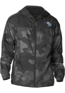 Columbia Utah Hockey Club Mens Black Heat Seal Camo Flash Challenger Light Weight Jacket