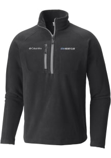 Columbia Utah Hockey Club Mens Black Fast Trek III Half Zip Fleece Qtr Zip Pullover