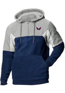 Columbia Washington Capitals Mens Navy Blue Columbia Lodge Fleece Hoodie Hood