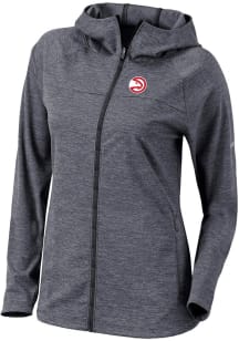 Columbia Atlanta Hawks Womens Black Heat Seal Omni Wick Half Shot Light Weight Jacket