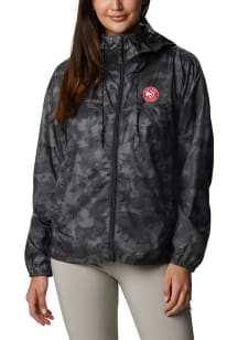 Columbia Atlanta Hawks Womens Black Heat Seal Flash Challenger Light Weight Jacket