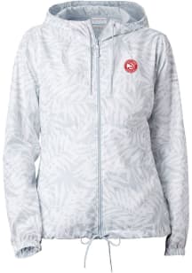 Columbia Atlanta Hawks Womens White Heat Seal Flash Forward Light Weight Jacket