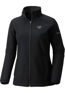 Columbia Brooklyn Nets Womens Black Heat Seal Kruser Ridge III Light Weight Jacket