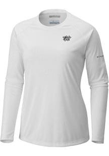 Columbia Brooklyn Nets Womens White Heat Seal Tidal LS Tee