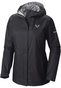 Columbia Charlotte Hornets Womens Black Heat Seal Arcadia II Full Zip Jacket Light Weight Jacket