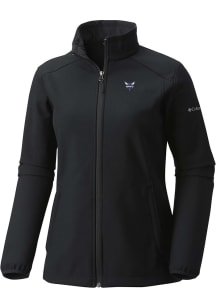 Columbia Charlotte Hornets Womens Black Heat Seal Kruser Ridge III Light Weight Jacket