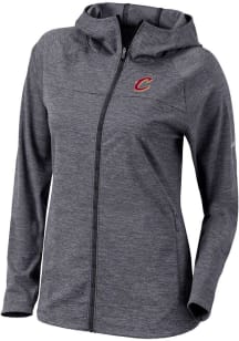 Columbia Cleveland Cavaliers Womens Black Heat Seal Omni Wick Half Shot Light Weight Jacket