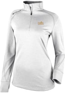 Columbia Cleveland Cavaliers Womens White Heat Seal Omni Wick Shotgun 2.0 Qtr Zip