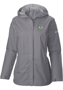 Columbia Milwaukee Bucks Womens Grey Heat Seal Arcadia II Full Zip Jacket Light Weight Jacket