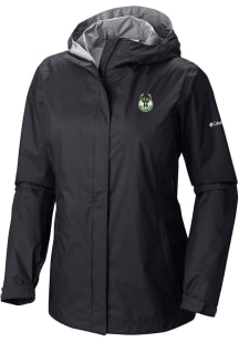 Columbia Milwaukee Bucks Womens Black Heat Seal Arcadia II Full Zip Jacket Light Weight Jacket