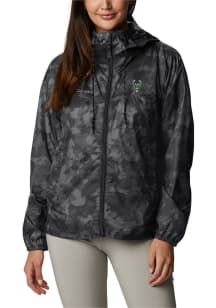Columbia Milwaukee Bucks Womens Black Heat Seal Flash Challenger Light Weight Jacket