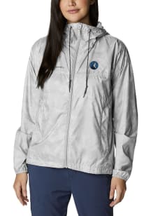 Columbia Minnesota Timberwolves Womens White Heat Seal Flash Challenger Light Weight Jacket