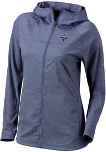 Columbia New Orleans Pelicans Womens Navy Blue Heat Seal Omni Wick Half Shot Light Weight Jacket