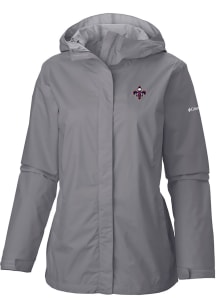 Columbia New Orleans Pelicans Womens Grey Heat Seal Arcadia II Full Zip Jacket Light Weight Jacket