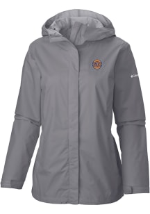Columbia New York Knicks Womens Grey Heat Seal Arcadia II Full Zip Jacket Light Weight Jacket