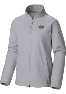 Columbia New York Knicks Womens Grey Heat Seal Kruser Ridge Light Weight Jacket
