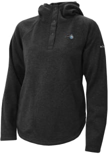 Columbia Orlando Magic Womens Black Heat Seal Sweater Weather Pullover Hooded Sweatshirt