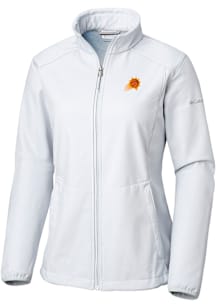 Columbia Phoenix Suns Womens Grey Heat Seal Kruser Ridge Light Weight Jacket