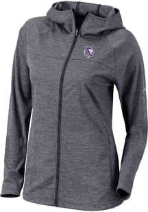 Columbia Sacramento Kings Womens Black Heat Seal Omni Wick Half Shot Light Weight Jacket
