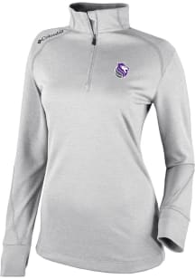 Columbia Sacramento Kings Womens White Heat Seal Omni Wick Shotgun 2.0 Qtr Zip
