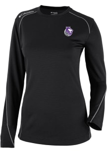 Columbia Sacramento Kings Womens Black Heat Seal Omni Wick Shot Gun Long Sleeve T-Shirt