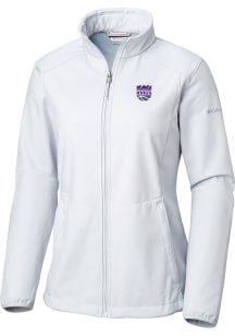 Columbia Sacramento Kings Womens Grey Heat Seal Kruser Ridge Light Weight Jacket