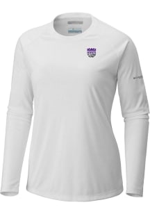 Columbia Sacramento Kings Womens White Heat Seal Tidal LS Tee