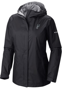 Columbia San Antonio Spurs Womens Black Heat Seal Arcadia II Full Zip Jacket Light Weight Jacket