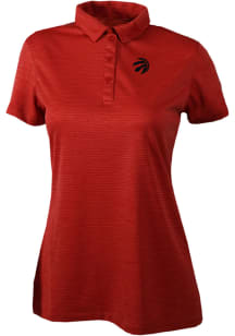 Columbia Toronto Raptors Womens Red Heat Seal Set II Short Sleeve Polo Shirt