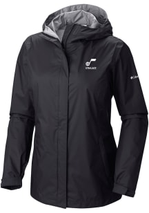 Columbia Utah Jazz Womens Black Heat Seal Arcadia II Full Zip Jacket Light Weight Jacket