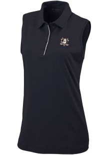 Columbia Anaheim Ducks Womens Black Heat Seal Tend the Ball Tank Top