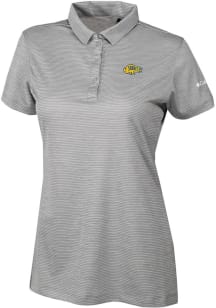 Columbia Buffalo Sabres Womens Grey Heat Seal Set II Short Sleeve Polo Shirt
