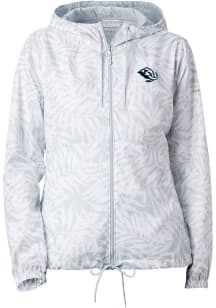 Columbia Utah Hockey Club Womens White Heat Seal Flash Forward Light Weight Jacket