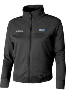 Columbia Utah Hockey Club Womens Black Heat Seal River Fleece Long Sleeve Full Zip Jacket