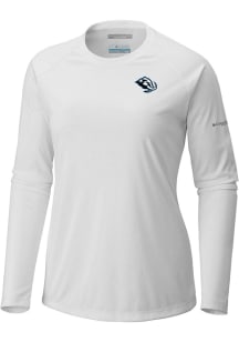 Columbia Utah Hockey Club Womens White Heat Seal Tidal LS Tee