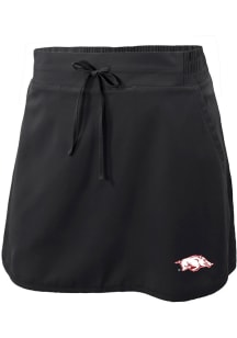 Columbia Arkansas Razorbacks Womens Black Heat Seal Omni Wick Lakewood Pines Shorts