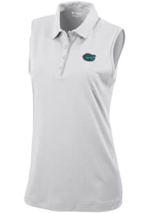 Columbia Florida Gators Womens White Heat Seal Tend the Ball Tank Top