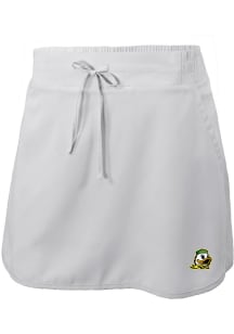 Womens Oregon Ducks White Columbia Heat Seal Omni Wick Lakewood Pines Shorts