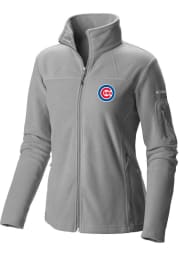 Columbia Chicago Cubs Womens Grey Give and Go Light Weight Jacket