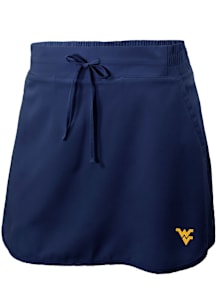 Columbia West Virginia Mountaineers Womens Navy Blue Heat Seal Omni Wick Lakewood Pines Shorts